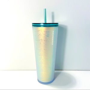 Starbucks Venti Mermaid Tail Matte Soft Touch Tumbler 2021